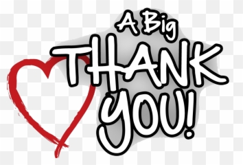 Free Thank You Png Transparent - Big Clipart