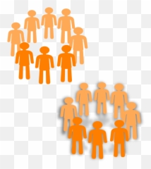 Png Freeuse Stock Groups Of People - Population Clipart