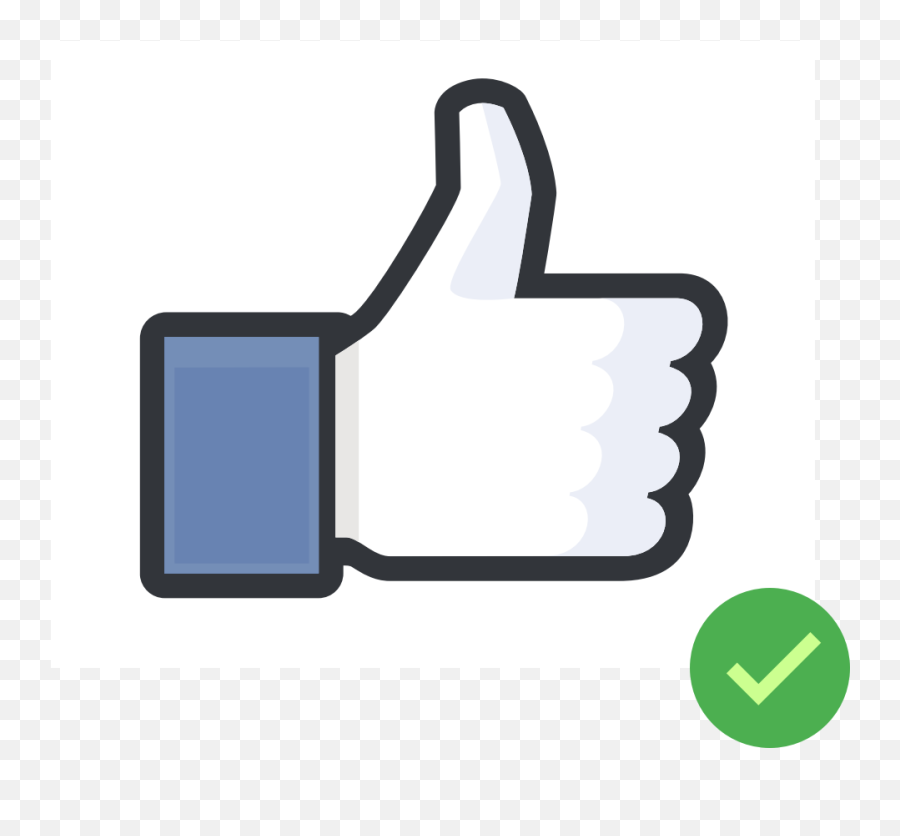 Facebook Like Thumbs Up Icon Hortson - Facebook Thumbs Up Png,Thumbs Up Logo