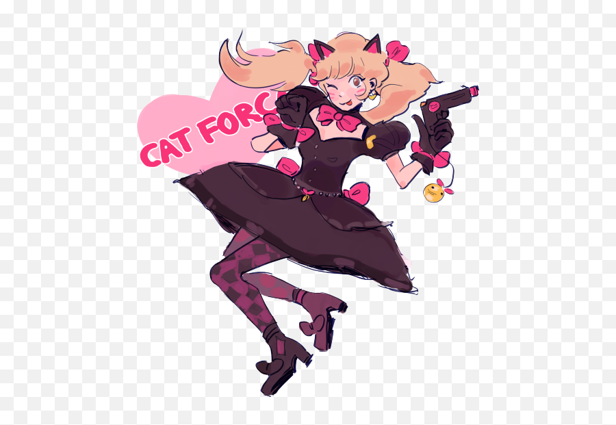 Download Sigh - Black Cat Dva Icon Full Size Png Image Dva Black Cat Fanart Png,Black Cat Transparent