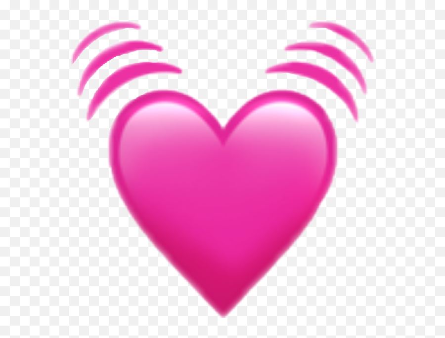 Pink Heart Emoji Png Image - Pink Heart Emoji Transparent,Coração Png