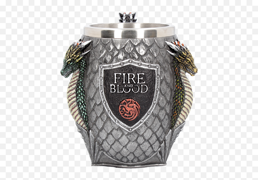 House Targaryen Tankard By Nemesis Now - Pinte Game Of Thrones Targaryen Png,Targaryen Logo