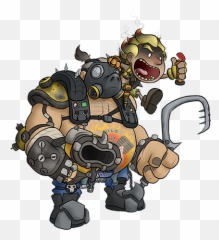 Roadhog - Cartoon Png,Roadhog Png