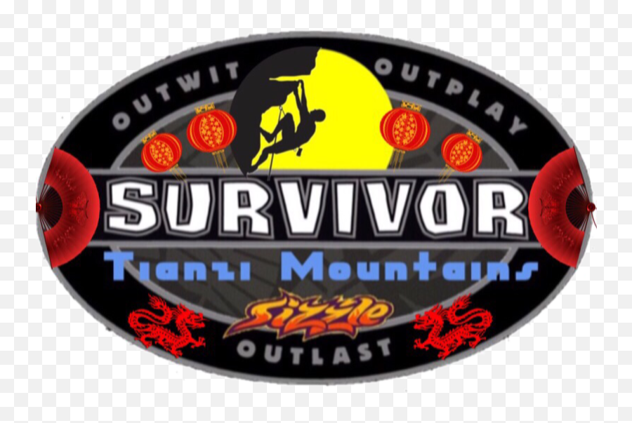 Download Tianzi Mountains Logo - Survivor Logo Template Png,Mountains Logo