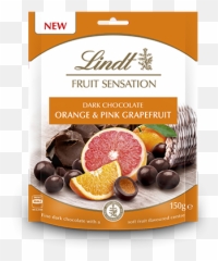 Lindt Fruit Sensation Orange U0026 Pink Grapefruit - Lindt Fruit Sensation Orange Pink Grapefruit Png,Grapefruit Png