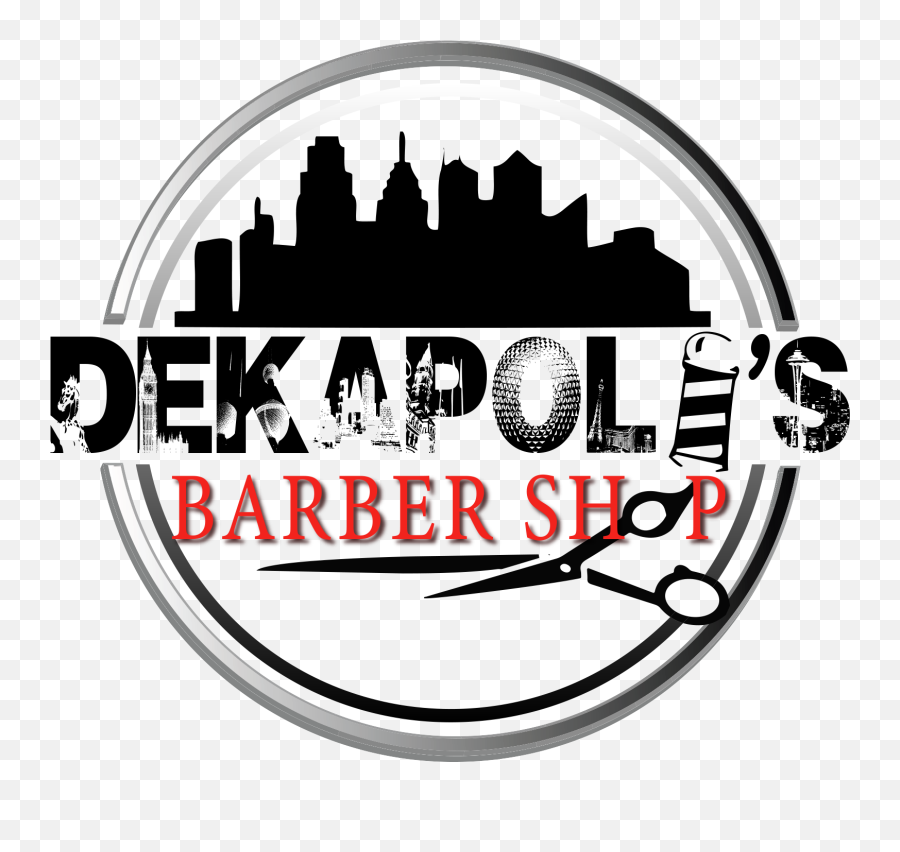 Home Dekapolisbarbershop - Clip Art Png,Barber Shop Pole Png