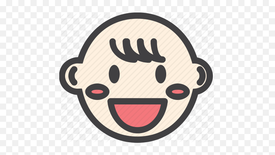 Boy Cute Face Man Smile Icon - Cute Baby Icon Png,Cute Face Png