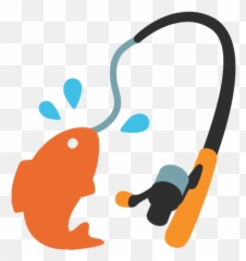 Fishing Pole Emoji - Rods png