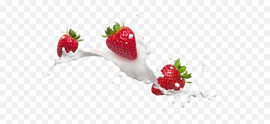 Strawberry Milk - Strawberry Milk Splash Png,Milk Splash Png