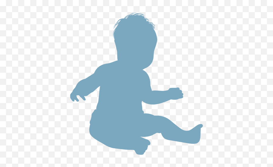 baby silhouette png