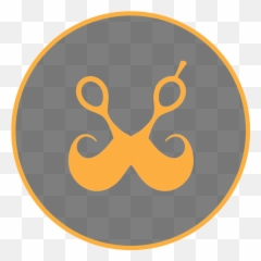 Barber Shop Logo Png - Circle