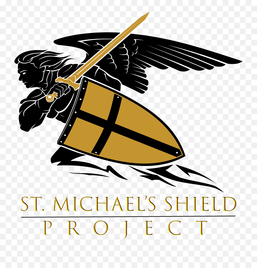 Download St Michaelu0027s Shield Project Logo - St Michael The Saint Michael Archangel Svg Png,Blank Shield Logo