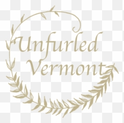 Hipster Logos U2014 Unfurled Vermont - Calligraphy png