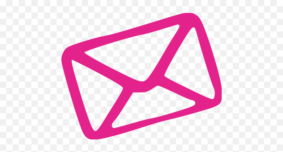 Barbie Pink Email 2 Icon - Free Barbie Pink Email Icons Transparent Background Pink Mail Icon Png,Email Icon Transparent Background