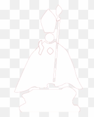 Priest Svg Vector Clip Art - Svg Clipart San Fermin Santo Dibujo Png,Priest Png