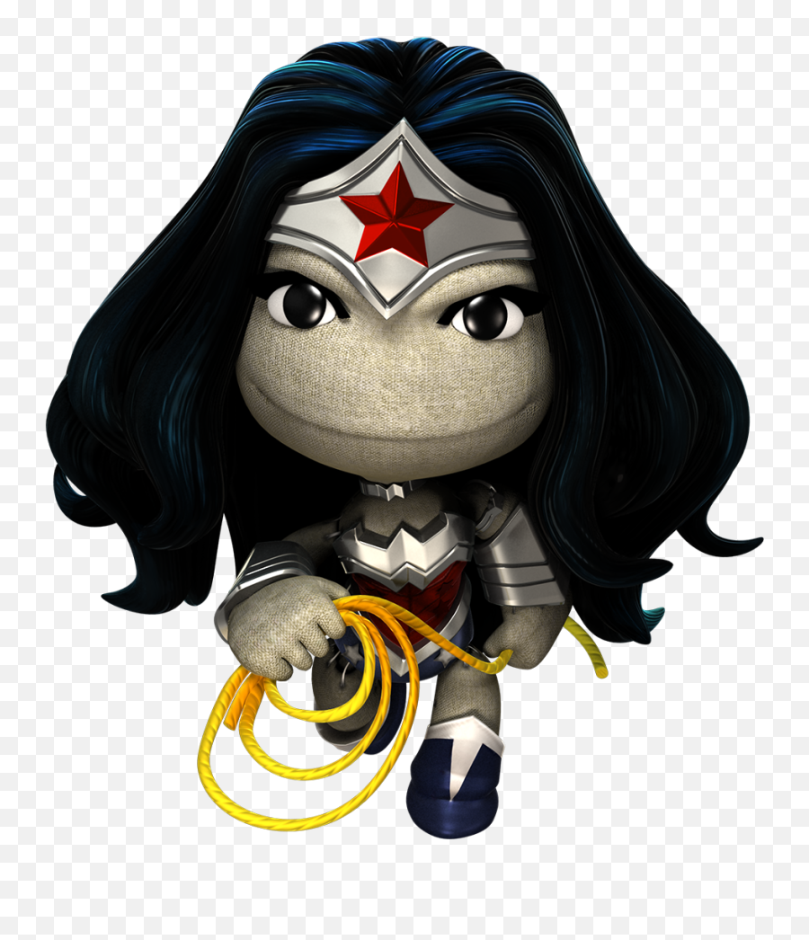 Download Wonder Woman And Captain Marvel Featured In - Little Big Planet Wonder Woman Png,Captain Planet Png