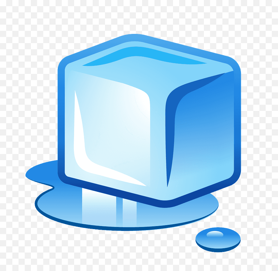 Ice Emoji - Dibujo Cubito De Hielo Png,Ice Png Transparent