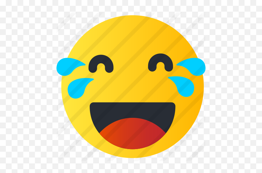 Laugh - Free Smileys Icons Circle Png,Emoji Laughing Png