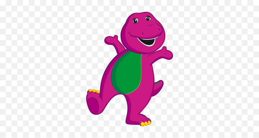 Barney Dancing Transparent Png - Barney Cartoon Png,Barney And Friends Logo