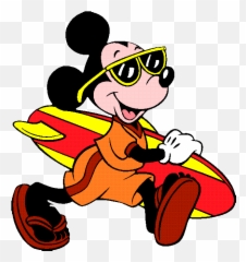 Download Summer Vacation Png Image - Mickey Mouse In Hawaii,Vacation Png
