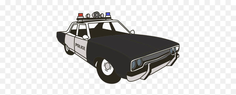 Police Car Siren Lights Right - Automotive Paint Png,Police Lights Png