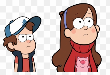 Gravity Falls Png - Dipper And Mabel Transparent