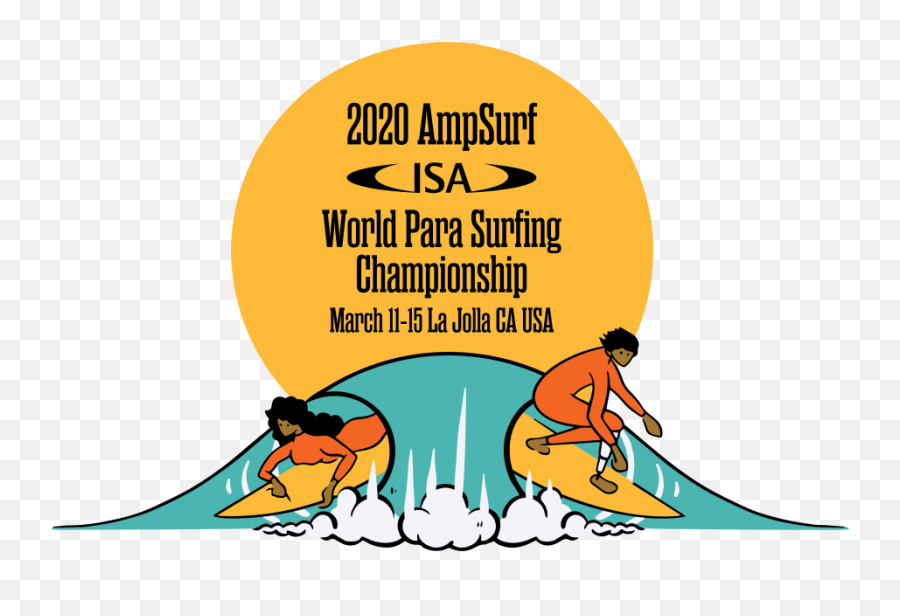 Ampsurf Isa World Para Surfing Championship - 2020 Ampsurf Isa World Para Surfing Championship Png,Surfing Png