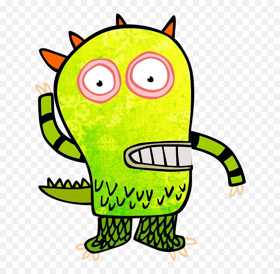 Cute Monster Clipart Free Download Transparent Png Creazilla - Transparent Monster Kids,Monster Mouth Png