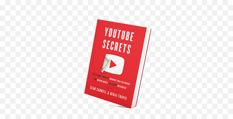 Youtube Secrets Benji Travis U0026 Sean Cannell - Youtube Secrets Book Cover Png,Youtube Logo 2018