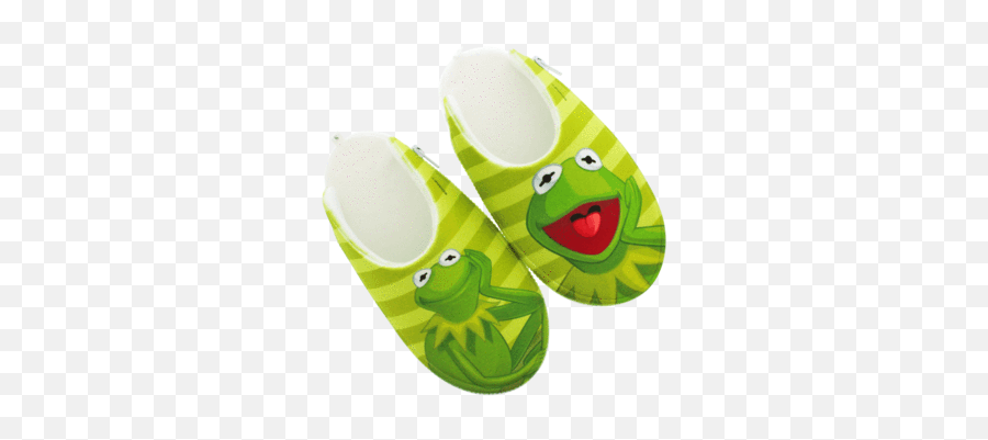 Kermit The Frog Muppets Zlipperz - Baby Toddler Shoe Png,Kermit The Frog Transparent
