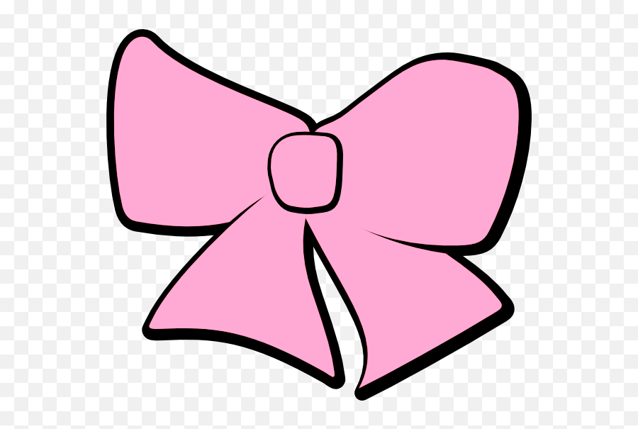 Pink Small Bow Clipart Free Image - Pink Cartoon Hair Bow Png,Bow Clipart Png