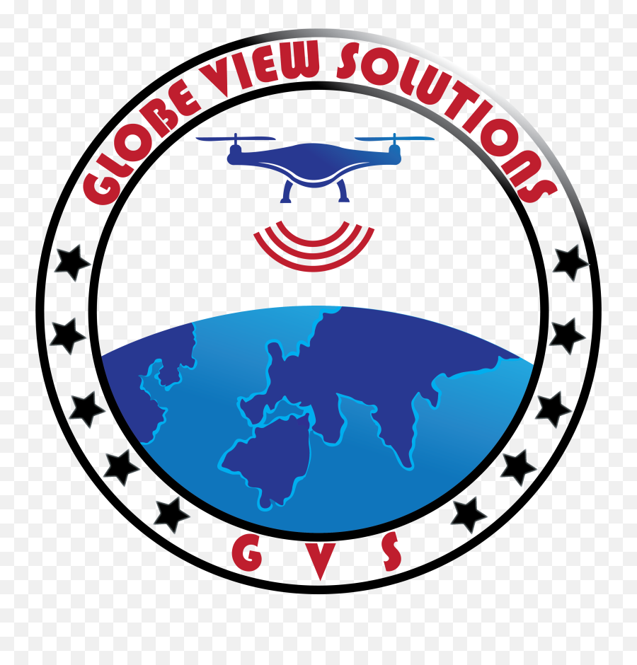 Logo Design For Globe View Solutions Red Colour Gvs - Colorado Springs Colorado Mission Png,Globe Logos