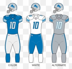 Detroit Lions - Florida Gators Football Uniforms Png,Detroit Lions Png