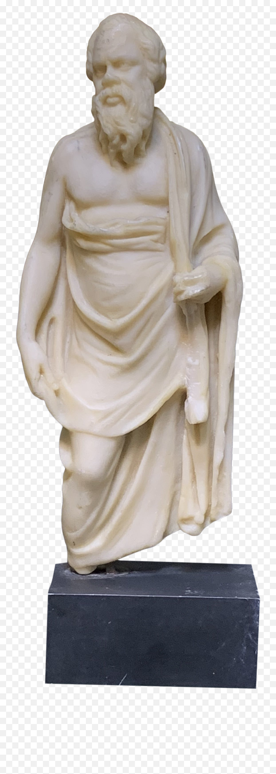 Grand Tour Style Composite Figure Of Greek Philosopher Socrates - Classical Sculpture Png,Socrates Png