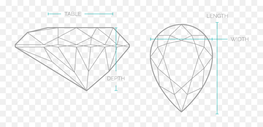 Pear Shape Diamonds - Yadav Diamonds U0026 Jewelry Vertical Png,Diamond Shape Png
