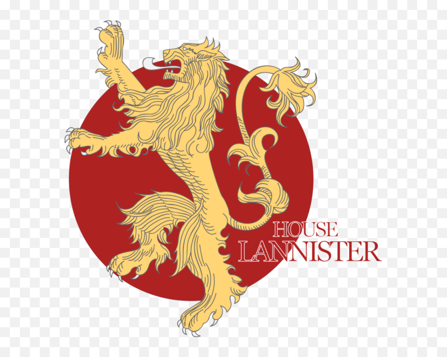 House Lannister Logo Png - Game Of Thrones Lannister Png,Lannister Logo