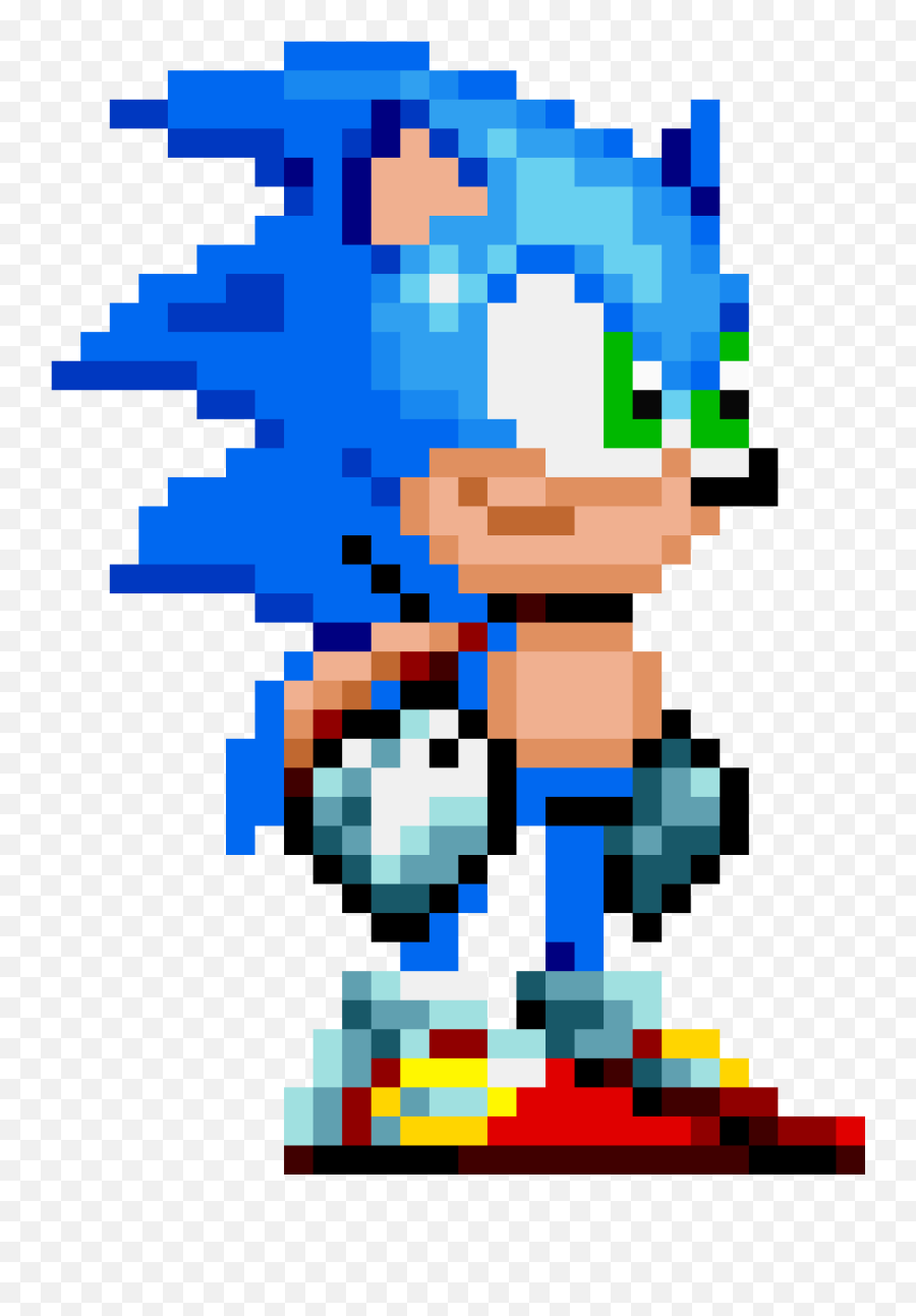 Sonic Mania Modern Classic Sprite - Sonic Mania Sonic Sprite Sonic ...