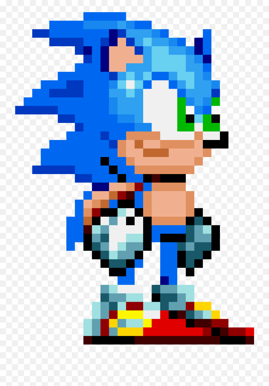 Sonic Classic Modern Mix Ultimate Sprite Sheet transparent