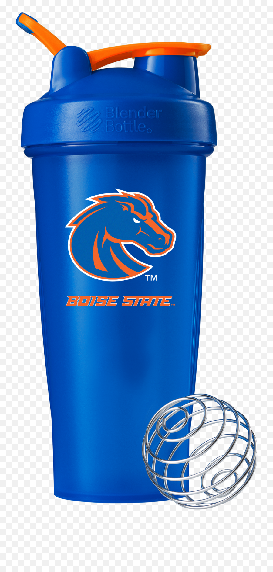 Blenderbottle 28oz Boise State Classic Shaker Cup Bronco Blue - Walmartcom Blender Bottle Classic 28 Oz Green Png,Boise State Logo Png