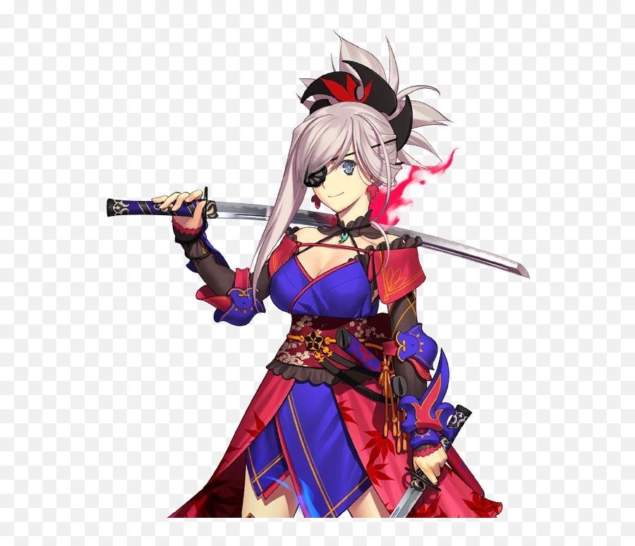 Download Musashi Eyepatch - Fate Grand Order Musashi Full Fate Miyamoto Musashi Png,Fate Grand Order Logo