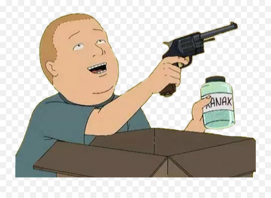 King Of The Hill Bobby Xanax Png Image - King Of The Hill Gun,Bobby Hill Png