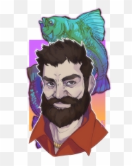 Fish Wife And Synth Figured Iu0027d Post It Here As Well - Dan Dan Fanart Gta Png,Wife Png