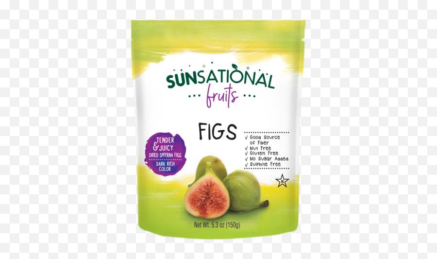 Sunsational Fruits Figs Pouches - Fig Fruits Products Png,Fig Png