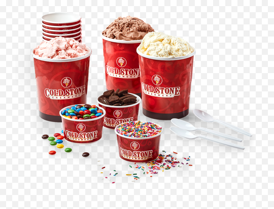 Cold Stone Creamery - Cold Stone Cup Sizes Png,Cold Stone Logo