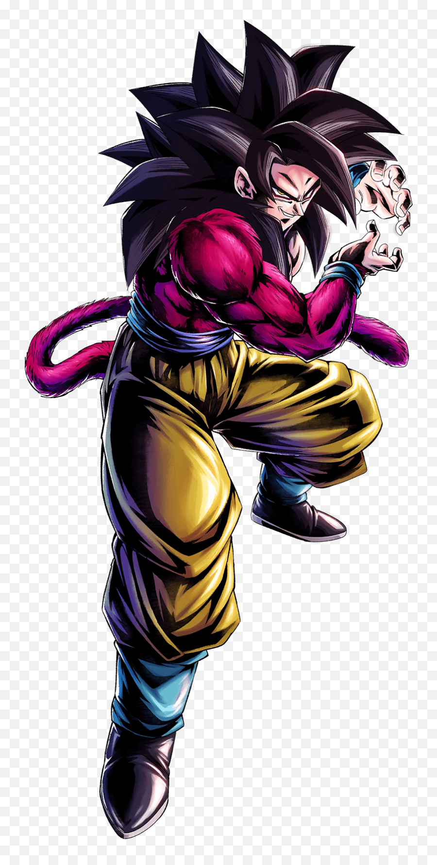 Goku Ssj 4 - Super Saiyan 4 Goku Dragon Ball Legends Png,Goku Super Saiyan Png