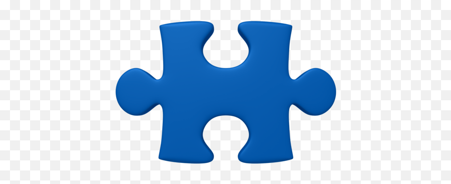 Blue Puzzle Piece Transparent Png - Red Jigsaw Puzzle Piece,Puzzle Piece Png