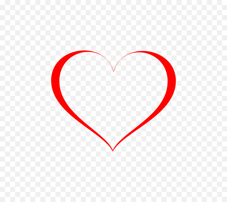 Download Heart Icon Symbol Love Red Transparent - Transparent Background Heart Frame Png,Heart Filter Png