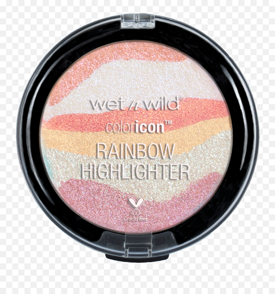 Color Icon Rainbow Highlighter - Iluminador Wet And Wild Precios Png,Wet N Wild Color Icon Blush Swatches
