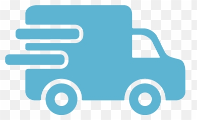 Cc 3 - 0 By Transparent Delivery Van Icon Clipart Full Blue Png