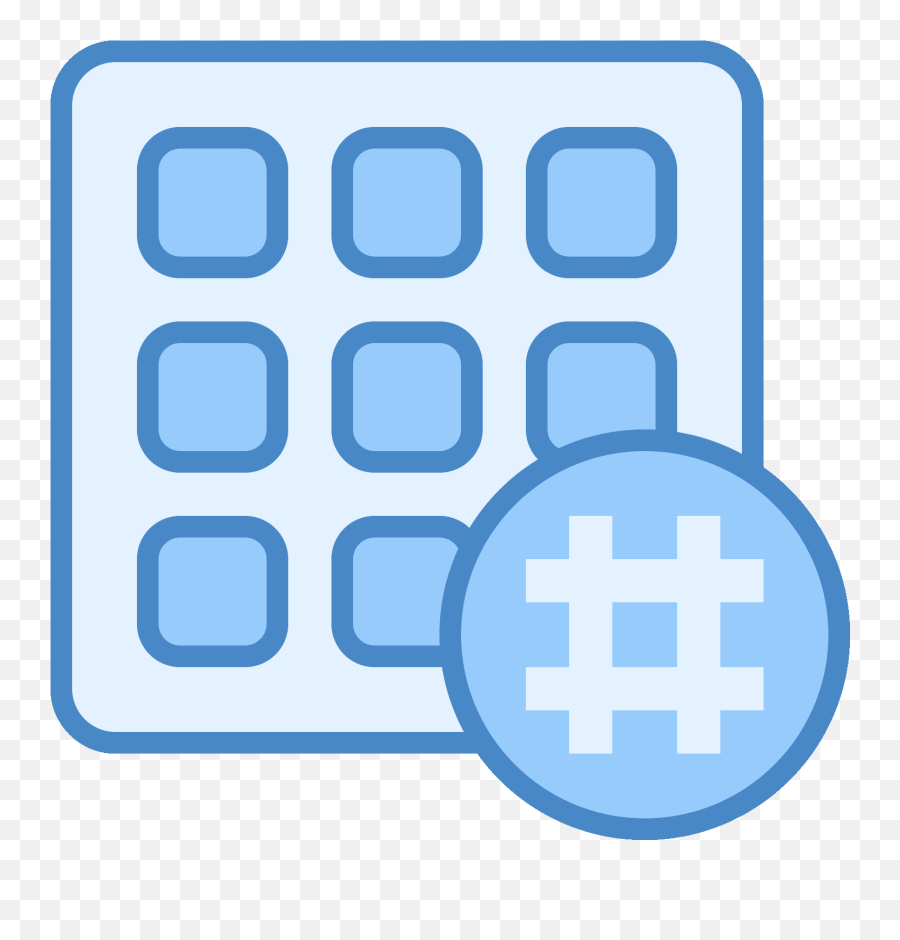 Hashtag Activity Grid Icon Full Size Png Download Seekpng - Resultados Dibujo Transparente,Photo Grid Icon